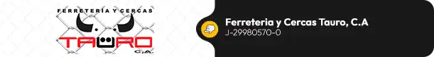 Ferretería y Cercas Tauro en Ferreterías en Caracas
