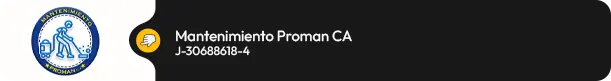 Mantenimiento Proman en Mantenimiento y Servicios Industriales en Caracas