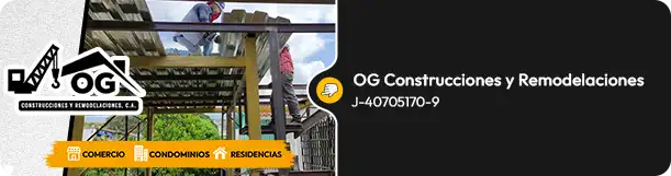 Og Construcciones y Remodelaciones en Albañilería en Caracas