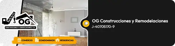 Og Construcciones y Remodelaciones en Remodelaciones en Venezuela