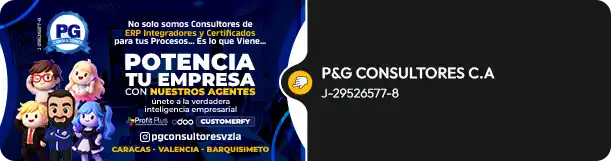 P&G Consultores Profit Plus Odoo con IA en Consultoría de Ia, Inteligencia Artificial en Maracay