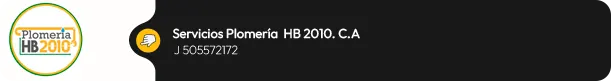 Servicios Plomería HB 2010 en Materiales de Plomería en Los Teques