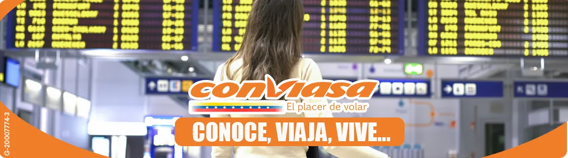 Banner Corporativo de Conviasa en Infoguia.com