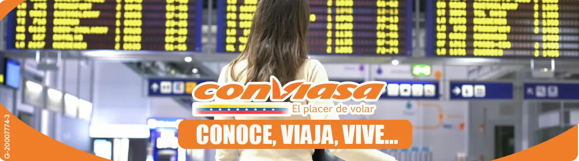 Banner Corporativo de Conviasa en Infoguia Venezuela