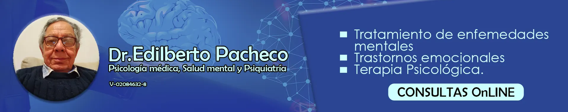 Imagen 1 del perfil de Dr. Edilberto Pacheco Hellal