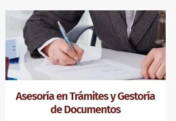 Asesoría en Trámites y Gestoría de Documentos