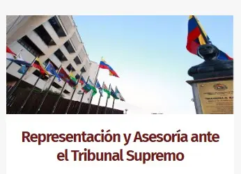 Representación y asesoría ante el tribunal supremo
