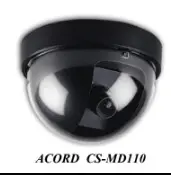 Cámara mini domo ccd color 1 / 3 