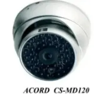 Cámara Mini domo color 1/3" día y noche case metálico