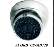 Cámara Mini domo color 1/3" día y noche case metálico