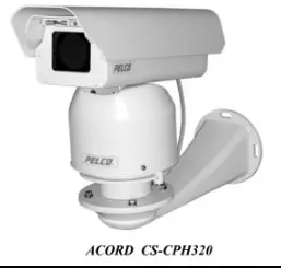 Cámara profesional para exterior/ PTZ Acord CS-CPH320
