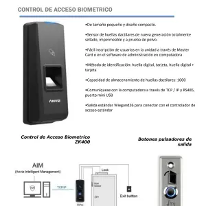 Control de Acceso Biométrico