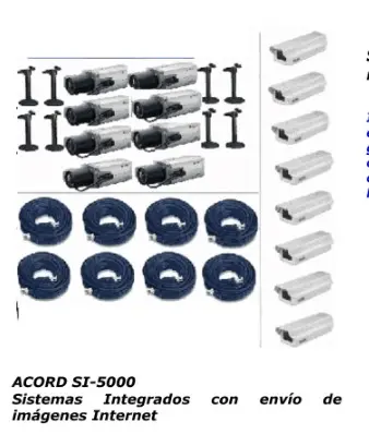 Sistemas con Cámaras Multiples  Acord SI - 5000