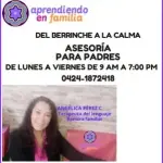 Asesoria a padres "Del Berrinche a la calma"