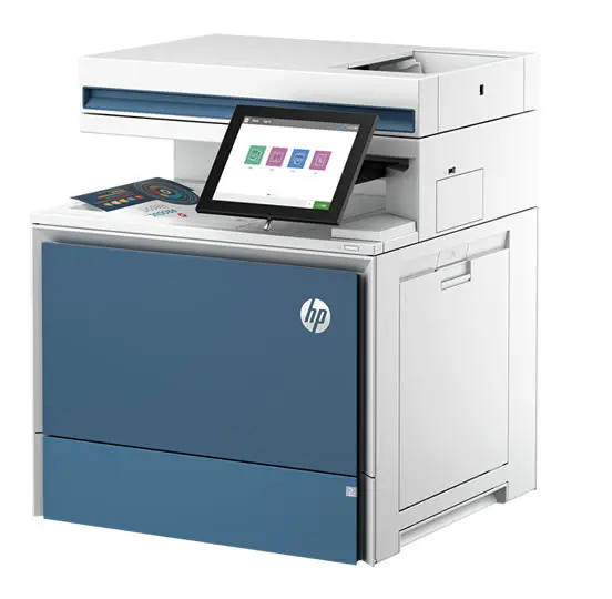 El hp color laserjet enterprise flow mfp 6800zfsw