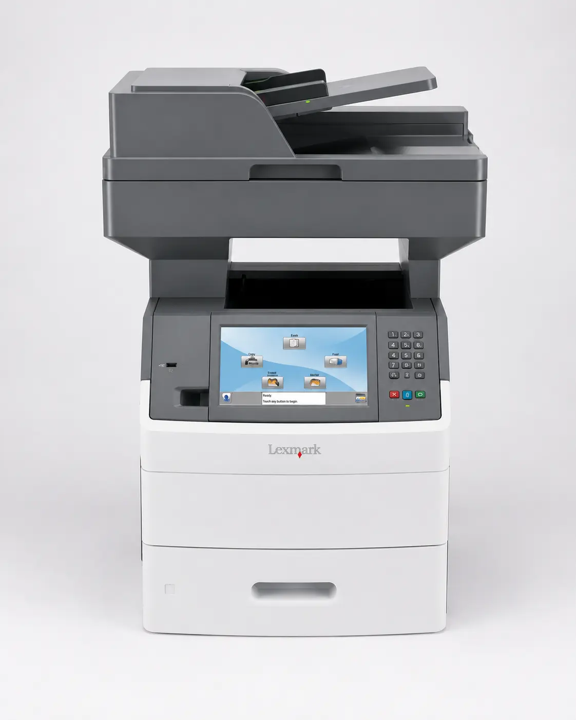 Impresora multifuncional láser monocromática lexmark x656de