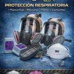 Mascarillas. Máscaras, Filtros y Cartuchos