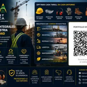 Portfolio para todas las industrias EPP Seguridad Industrial