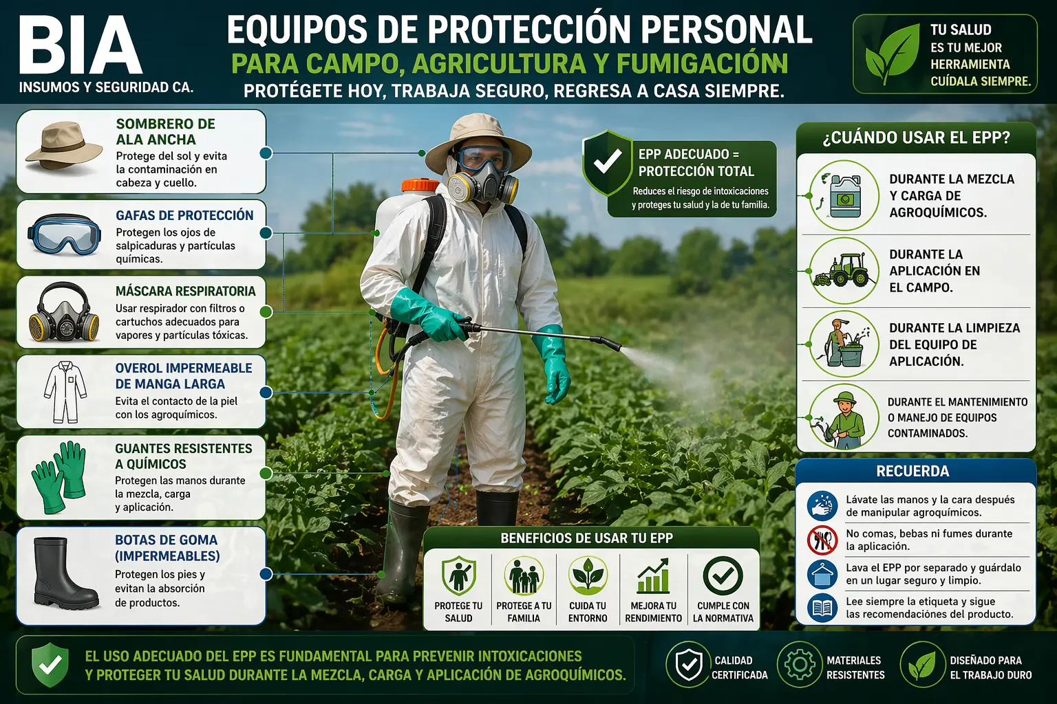 Portfolio para todas las industrias EPP Seguridad Industrial