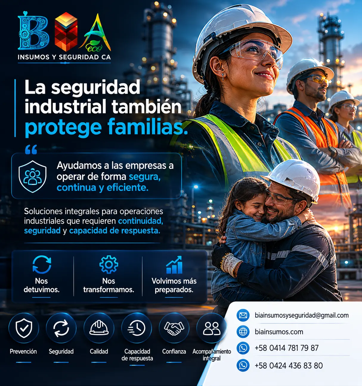 Portfolio para todas las industrias EPP Seguridad Industrial