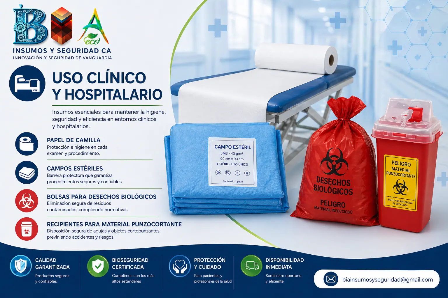 QR Portfolio Insumos Médicos Desechables Todo para el Campo Medico quirurgico