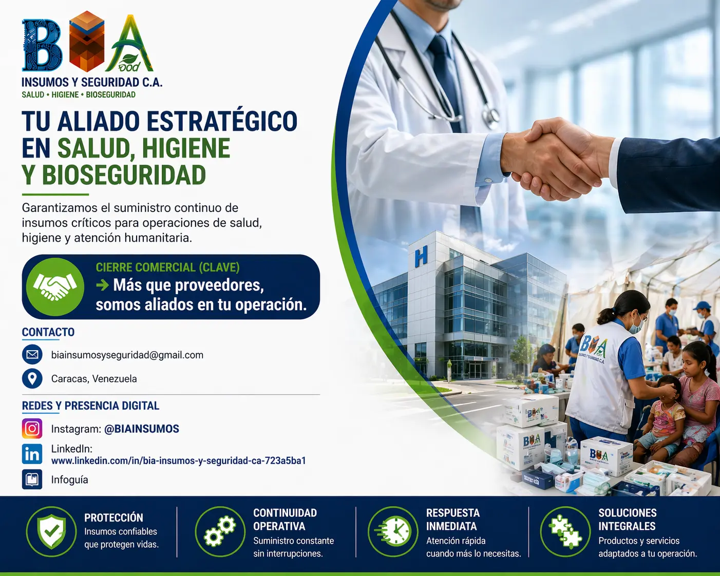 QR Portfolio Insumos Médicos Desechables Todo para el Campo Medico quirurgico