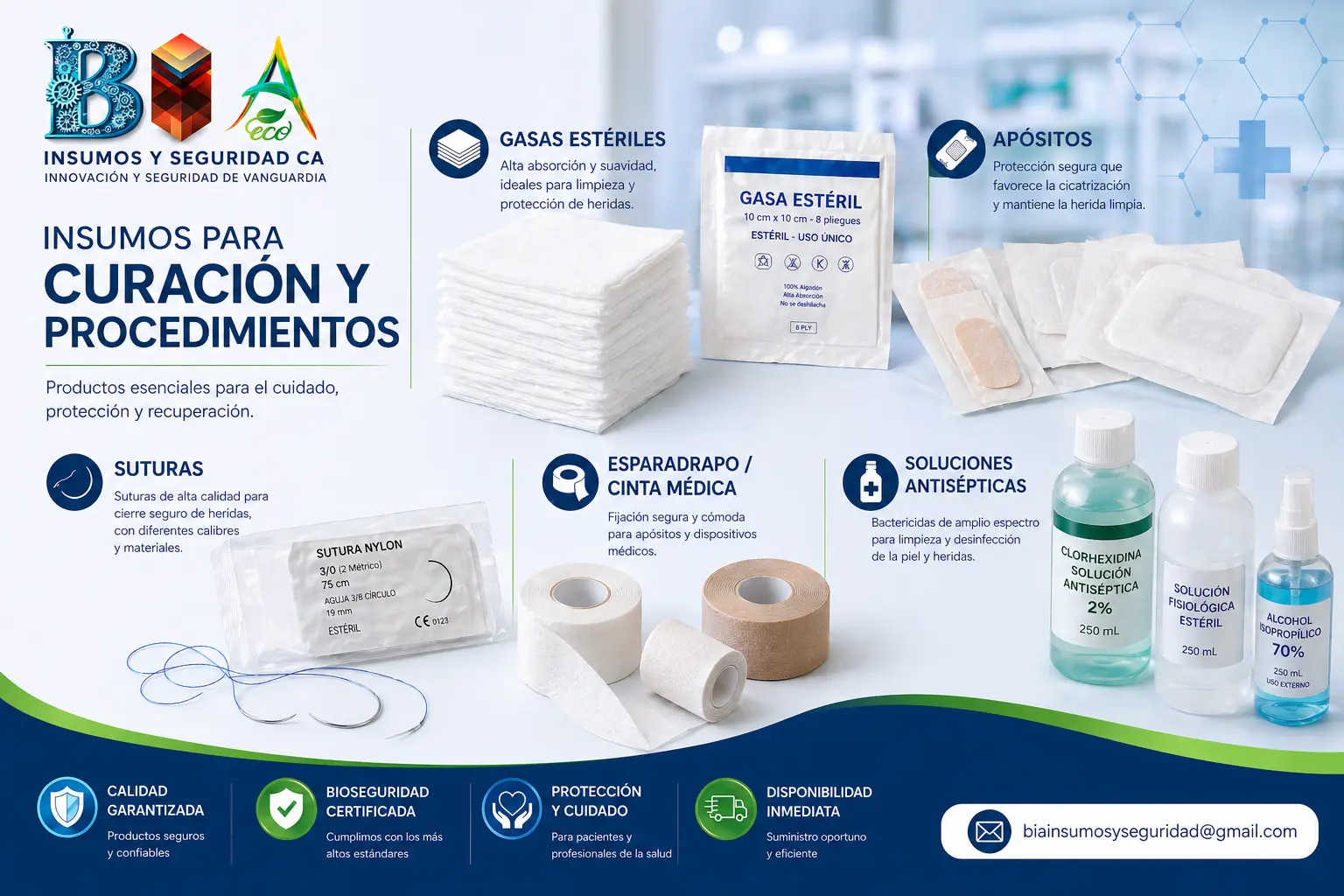 QR Portfolio Insumos Médicos Desechables Todo para el Campo Medico quirurgico