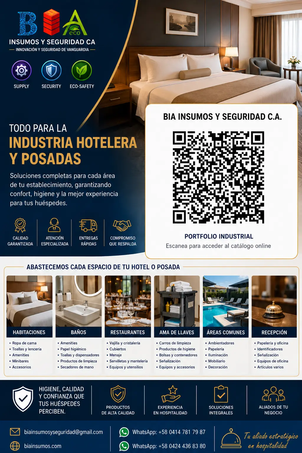 QR Portfolio Línea Hotelería Hoteles y Posadas