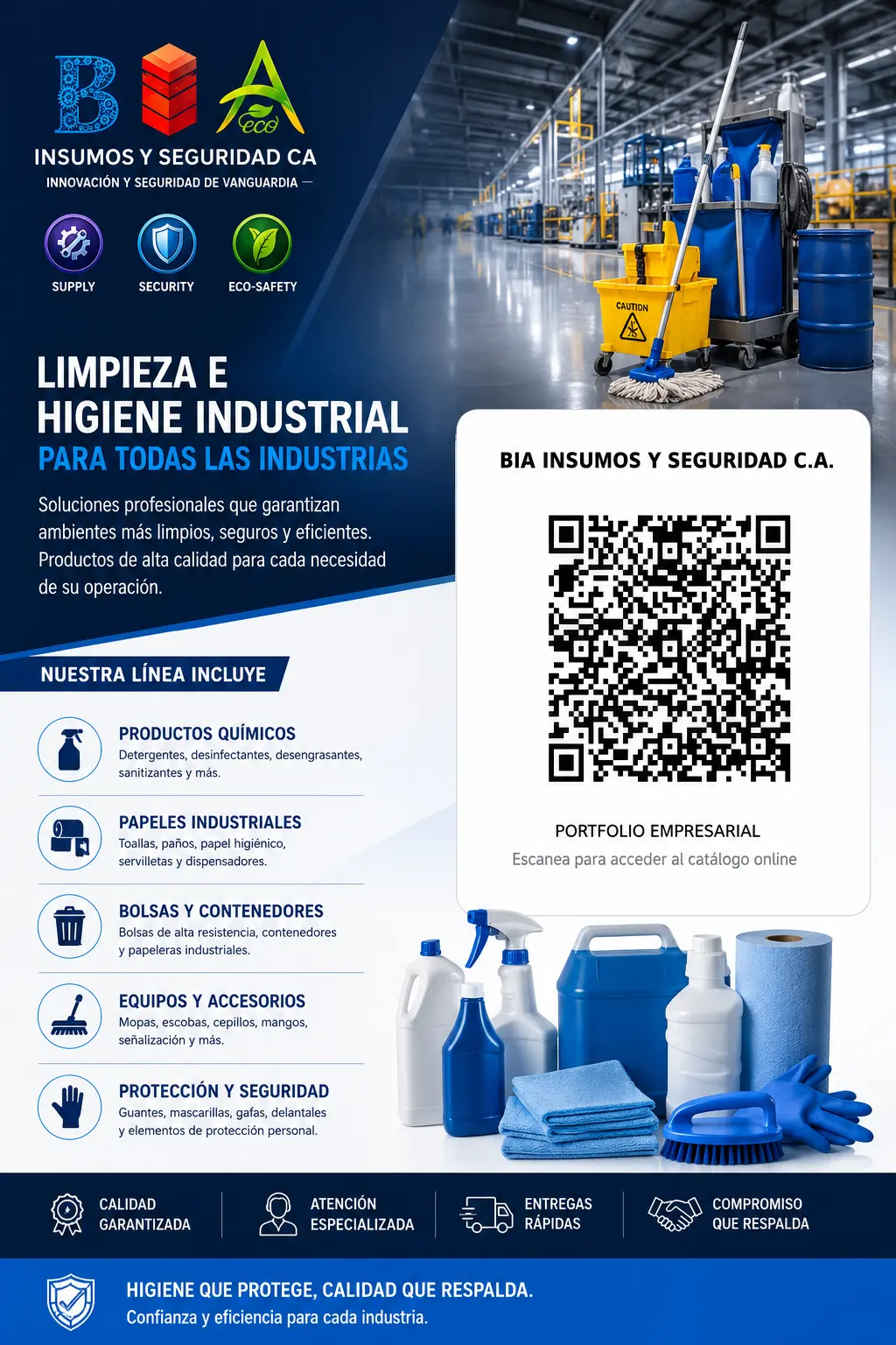 QR Portfolio  Productos y Consumibles para La Limpieza e Higiene Industrial