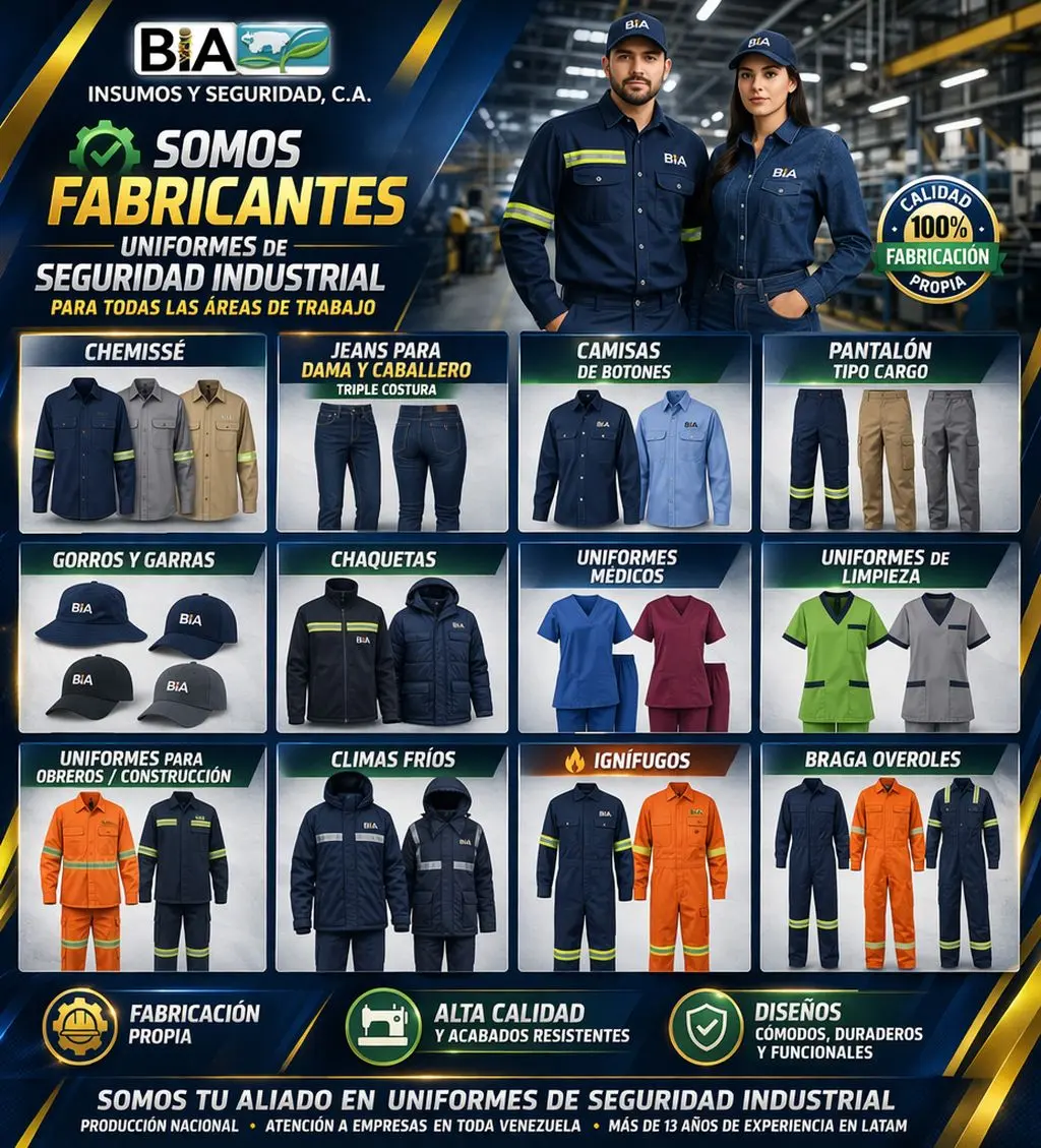 Uniformes de Seguridad Industrial - Somos fabricantes