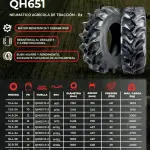 QH651  NEUMÁTICO AGRÍCOLA DE TRACCIÓN - R2