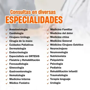 Consultas Médicas con Especialistas