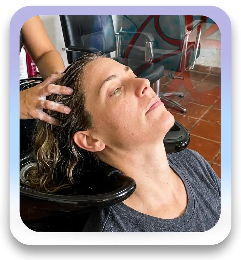 Lavado de cabello