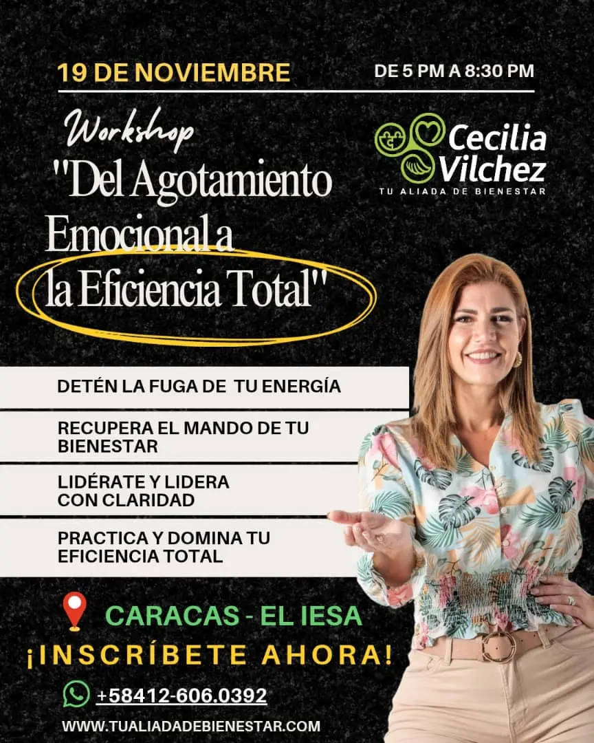 Workshop del agotamiento emocional a la eficiencia total