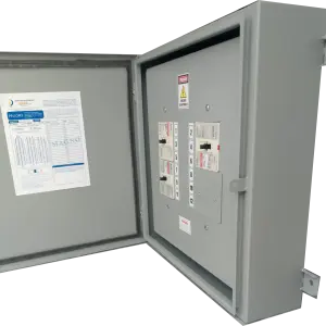 Tablero NAB-NHB 512L sin espacio para Breaker Principal. Barra Principal: 250A. Tensión: 208V o 480V.