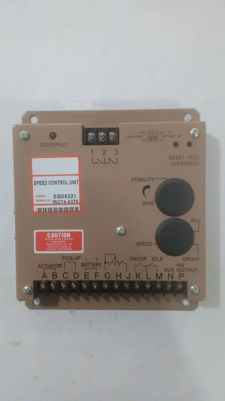 Esd5221 unidad de control de velocidad