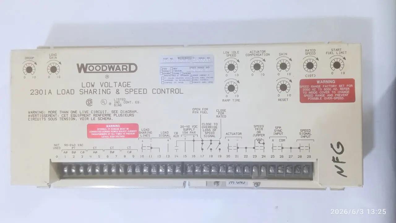 Regulador electrónico 2301A