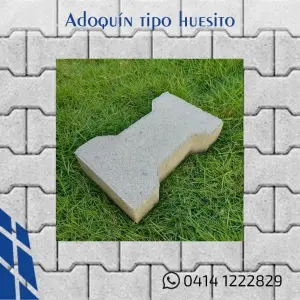 Adoquín tipo huesito