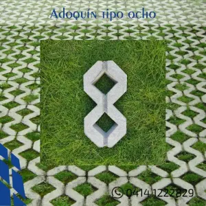 Adoquín tipo ocho (8)