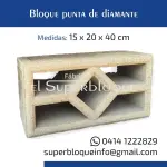 Bloque punta de diamante