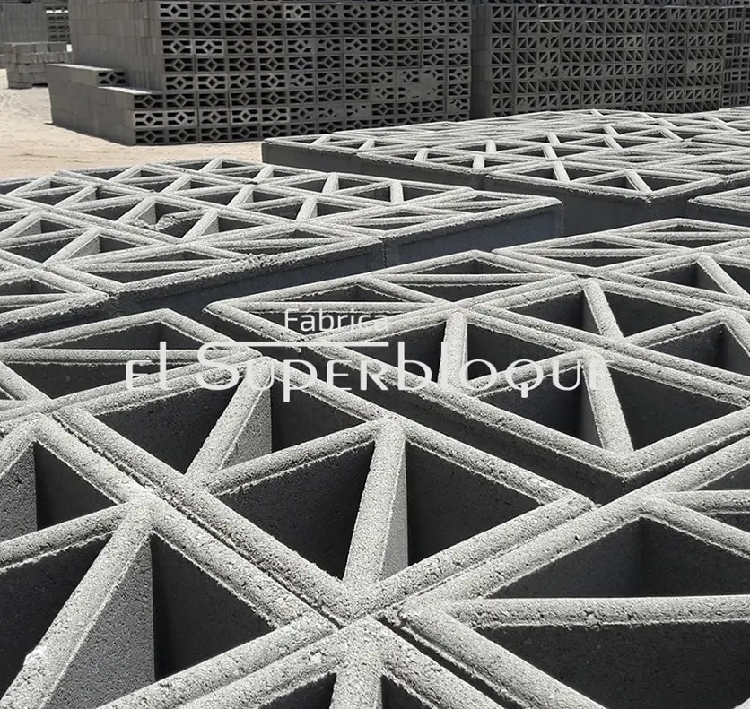 Bloque tipo 2 huecos diagonal