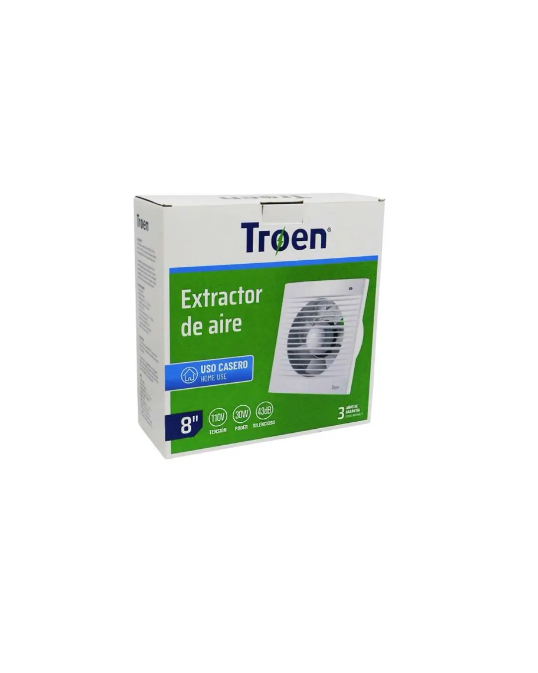 Extractor de aire de 8