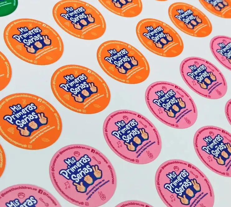 Stickers Full Color