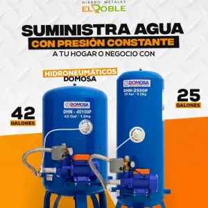 Tanques e Hidroneumáticos DOMOSA