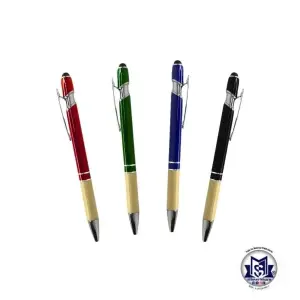 Boligrafo Metalico Bambu