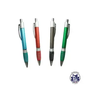 Boligrafo Plastico Clip Raya