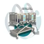 Cama Clínica Eléctrica Pediatrica 3 posiciones SM-PD001