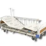 Cama Clínica Manual 3 Posiciones Barandas de Metal