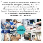 Desfibrilador con Monitor I6 Amoul