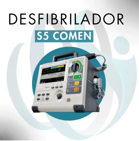 Desfibrilador con Monitor S5 COMEN